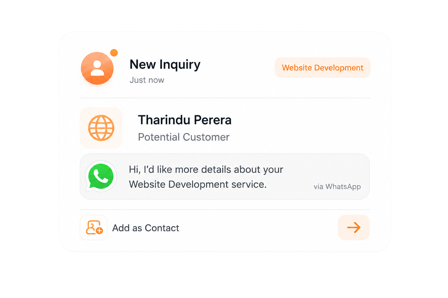 New inquiry
