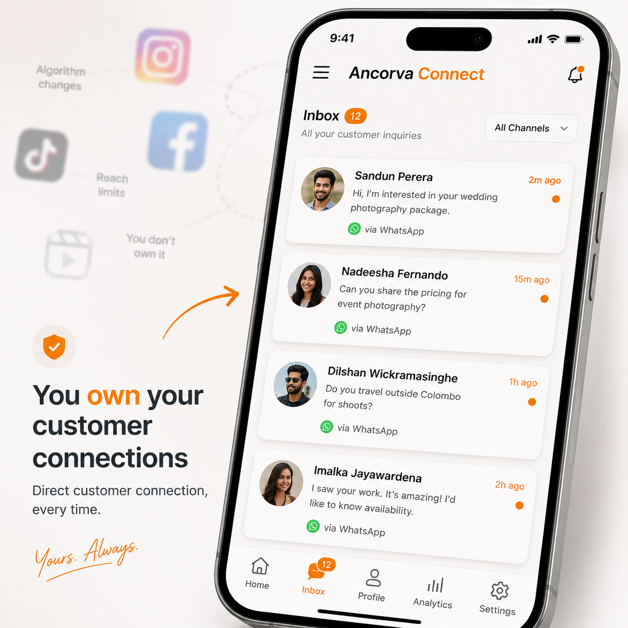 Own your connections